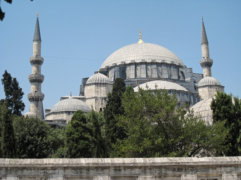 Suleymaniye Camii, Istanbul Turkey 1.jpg - Süleymaniye Camii, Istanbul, Turkey